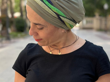 Pañuelo Oncológico Carla Bedia | Carlota Verde