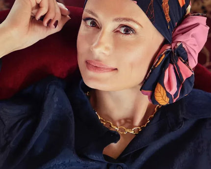 Pañuelo Oncológico Shakti Turban Print | Christine
