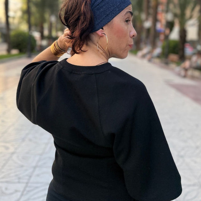 Banda de bambú Chloe Marengo Jaspeado Carla Bedia — fotografía 3