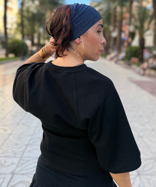 Banda de bambú Chloe Marengo Jaspeado Carla Bedia — fotografía 3