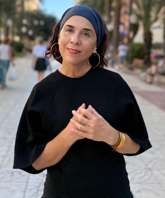 Banda de bambú Chloe Marengo Jaspeado Carla Bedia — fotografía 6