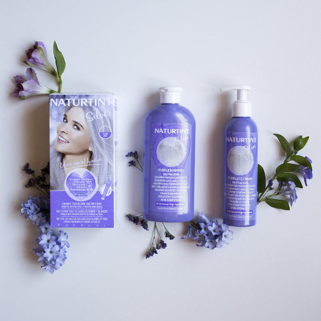 Coloración Permanente Matizadora Violeta Naturtint | Neutraliza Amarillos y Cuida tu Cabello