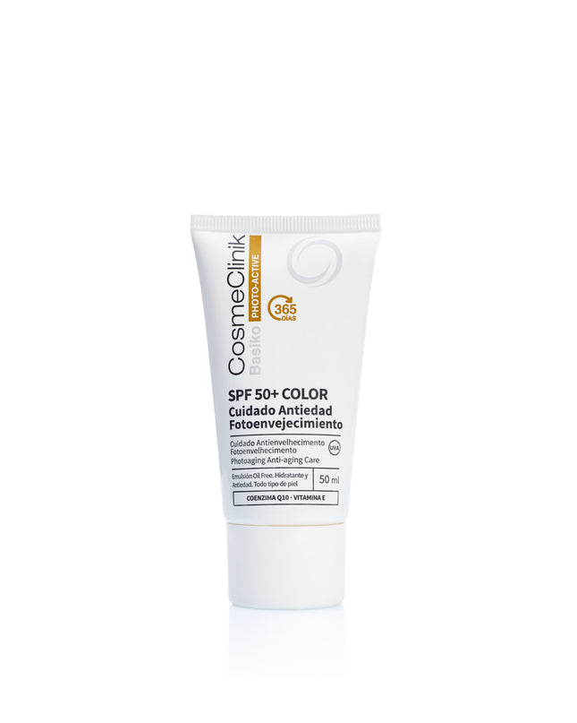 Crema Protectora Solar FACIAL Oncológica Protección 50 con Color