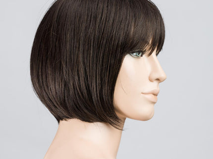 Peluca Blues de Ellen Wille, color Espresso Mix, vista lateral en maniquí