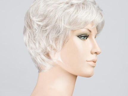 Peluca Apart Hi de Ellen Wille, color White Mix, vista lateral en maniquí