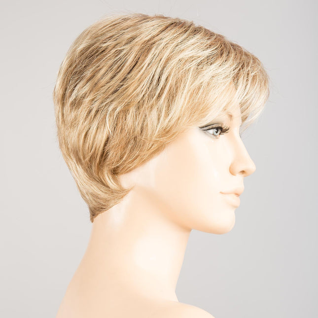 Peluca Gold de Ellen Wille, color Champagne Rooted, vista lateral en maniquí