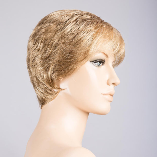 Peluca Light Mono de Ellen Wille, color Caramel Mix, vista lateral en maniquí