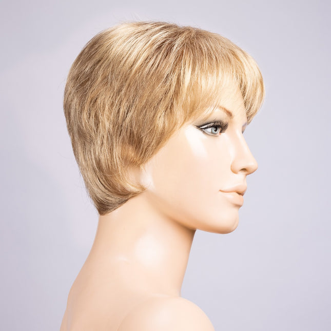 Peluca Liza Small Deluxe de Ellen Wille, color Caramel Mix, vista lateral en maniquí