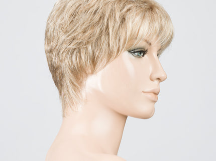 Peluca Mia Mono de Ellen Wille, color Champagne Mix, vista lateral en maniquí