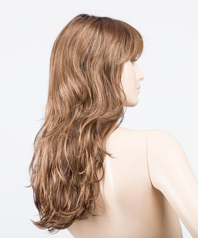 Peluca Pretty de Ellen Wille, color Hotmocca Rooted, vista lateral en maniquí