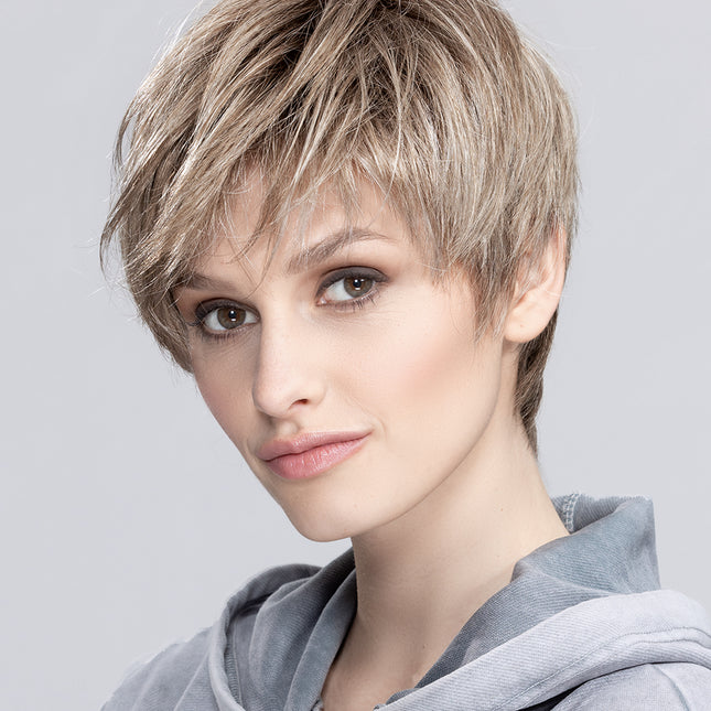 Peluca Seven Mono Part de Ellen Wille, color Pearlblonde Rooted, fotografía en persona, vista 1