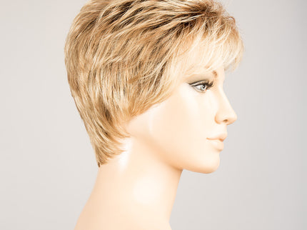 Peluca Spring Hi de Ellen Wille, color Champagne Rooted, vista lateral en maniquí