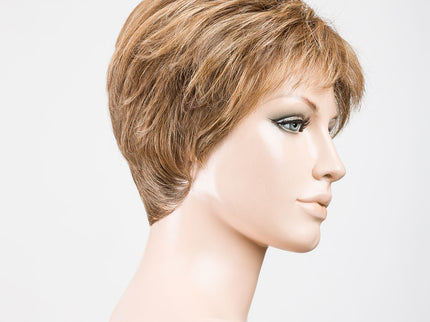 Peluca Sun Mono de Ellen Wille, color Bernstein Mix, vista lateral en maniquí