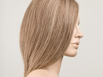 Peluca Supreme Plus Deluxe de Ellen Wille, color Bernstein Mix, vista lateral en maniquí