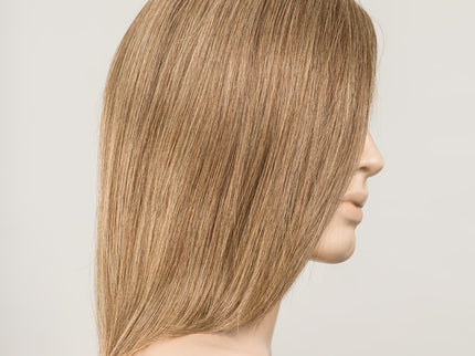 Peluca Supreme Plus Deluxe de Ellen Wille, color Bernstein Mix, vista lateral en maniquí