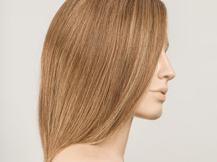 Peluca Supreme Plus Deluxe de Ellen Wille, color Tobacco Rooted, vista lateral en maniquí