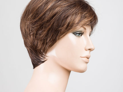 Peluca Vision Mono de Ellen Wille, color Chocolate Mix, vista lateral en maniquí