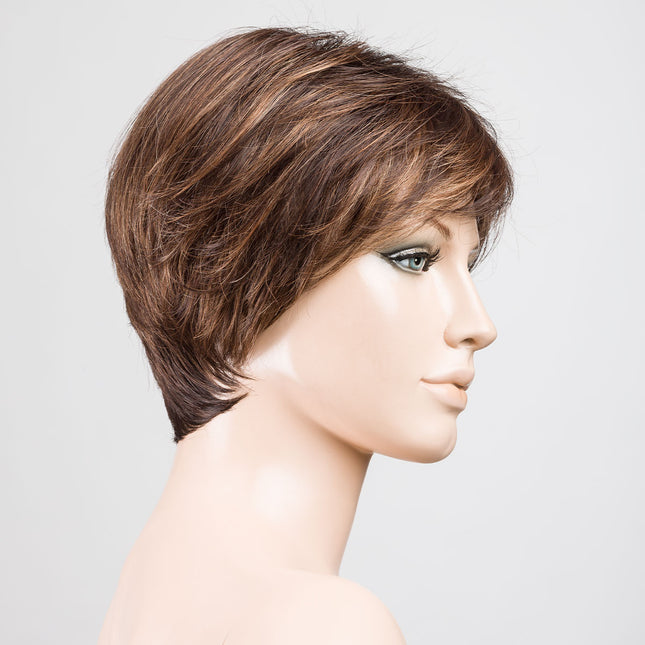 Peluca Vision Mono de Ellen Wille, color Chocolate Mix, vista lateral en maniquí