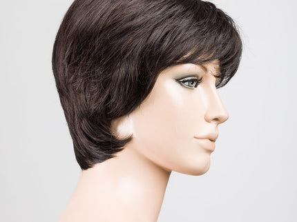 Peluca Vision Mono de Ellen Wille, color Espresso Mix, vista lateral en maniquí