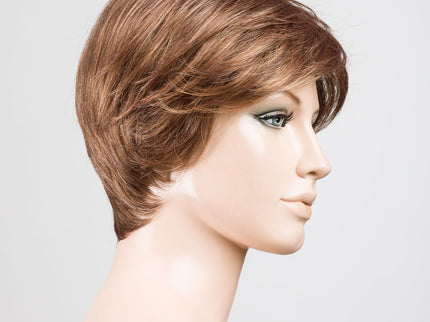 Peluca Vision Mono de Ellen Wille, color Mocca Mix, vista lateral en maniquí