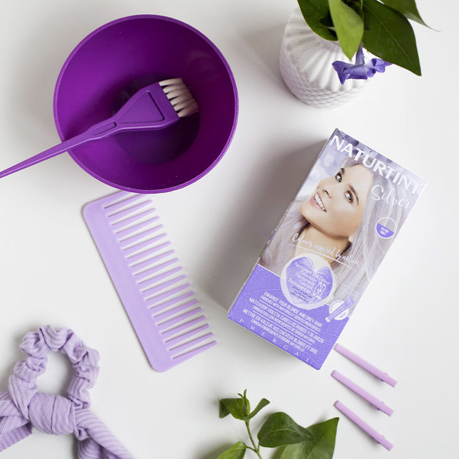 Coloración Permanente Matizadora Violeta Naturtint | Neutraliza Amarillos y Cuida tu Cabello