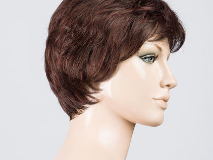 Peluca Estate Mono de Ellen Wille, color Darkauburn Mix, vista lateral en maniquí