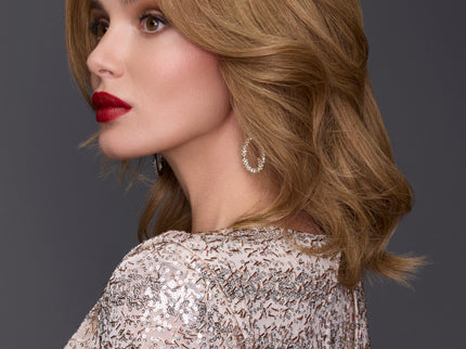 Carrie Hand Tied de Jon Renau: vista del peinado