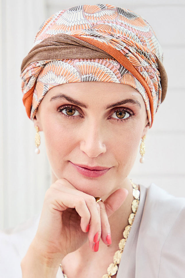 Pañuelo Oncológico SHAKTI TURBAN PRINT | Christine