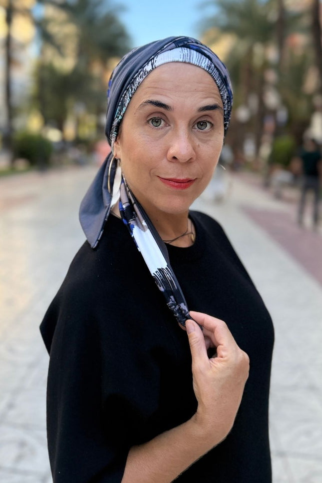 Pañuelo oncológico Zoe Bambú Mistral Carla Bedia — fotografía 9