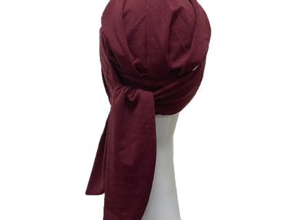 Pañuelo Oncológico SMOOTH IKAT BURDEOS | Carebell
