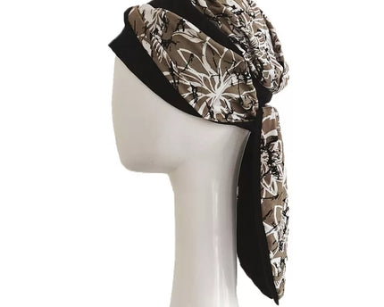 Pañuelo Oncológico SMOOTH PAINT FLOWERS | Carebell