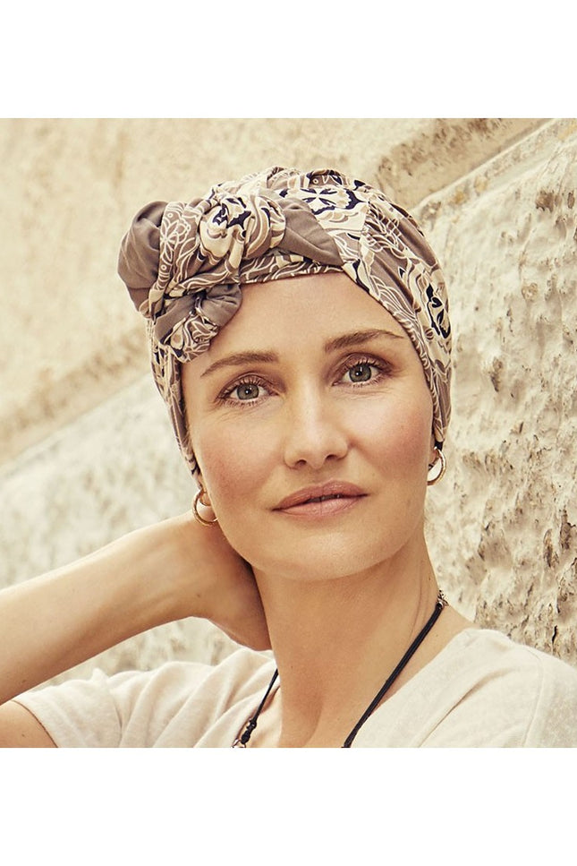 Pañuelo Oncológico SHAKTI TURBAN PRINT | Christine