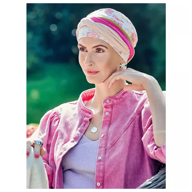 Pañuelo Oncológico SHAKTI TURBAN PRINT | Christine