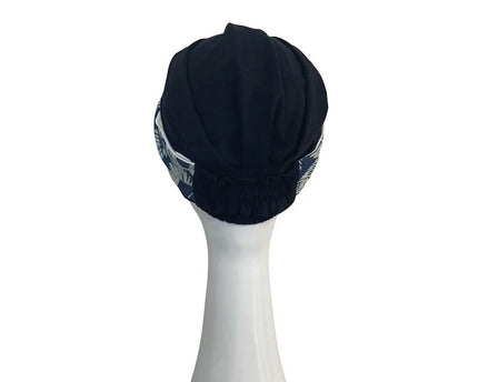Pañuelo Oncológico ELEGANCE DENIM PALMS | Carebell