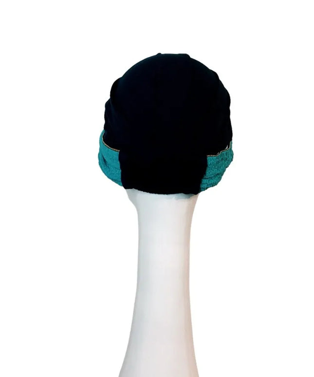 Pañuelo Oncológico ELEGANCE TURQUESA | Carebell
