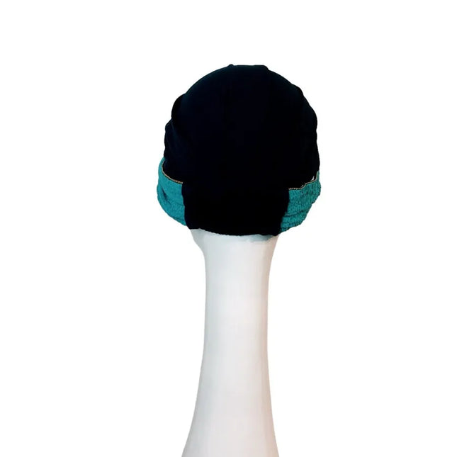 Pañuelo Oncológico ELEGANCE TURQUESA | Carebell