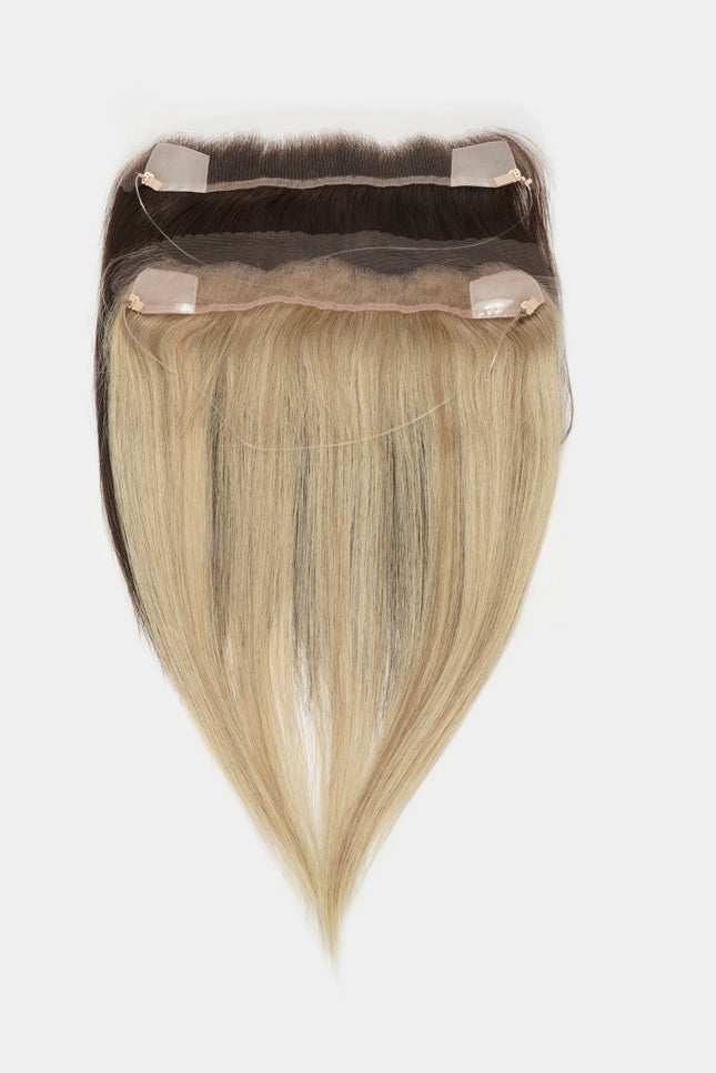 Vera, línea frontal de cabello natural: Vista completa de dos piezas de cabello natural